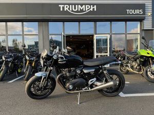 TRIUMPH SPEED TWIN 1200 2021 1200 CM3 | MOTO ROADSTER | 6 100 KM | NOIR | 37100 TOURS