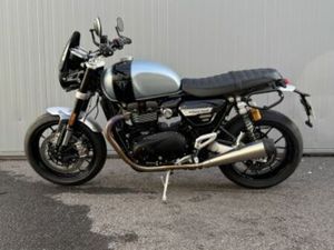 TRIUMPH SPEED TWIN 1200 2022 1200 CM3 | MOTO ROADSTER | 2 656 KM | BLEU | 73490 LA RAVOIRE