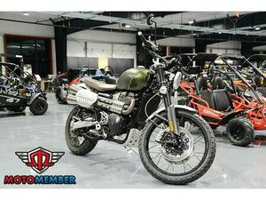 2019 TRIUMPH SCRAMBLER 1200 XC BROOKLANDS GREEN