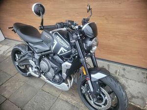 TRIUMPH TRIDENT 660 JAK NOWY Z NIEMIEC 12TYS KM PRZEBIEGU Z NAVI NA A2 BABIAK