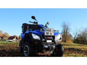 KYMCO MXU 300R QUAD ATV BLAU MIT TÜV UND SEILWINDE