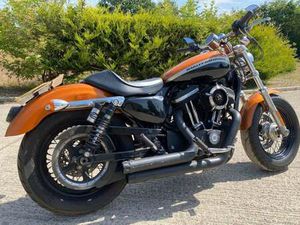 2014 HARLEY DAVIDSON 1200 CUSTOM LIMITED XL CA 14 ORANGE BLACK SPORTSTER