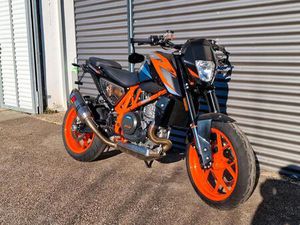 KTM 690 DUKE R ABS 55 KW -KURZES HECK, AKRA, LENKERENDENSPIEGEL