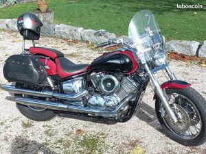 MAGNIFIQUE CUSTOM DRAGSTAR XVS1100, FAIBLE KMS, ÉTAT IMPECCABLE, ENTIÈREMENT RÉVISÉE, PETIT PRIX