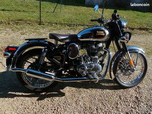 ROYAL ENFIELD 500 CLASSIC CHROME NOIR