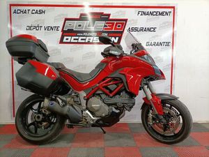 DUCATI MULTISTRADA 1200 S TOURING D-AIR 2015 1200 CM3 | MOTO TRAIL | 17 300 KM | ROUGE | 30000 NIMES
