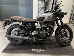 TRIUMPH BONNEVILLE T120 BLACK 2025 1200 CM3 | MOTO ROUTIÈRE | 1 281 KM | GRIS | 78310 COIGNIERES