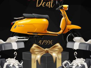 X-MAS DEAL! ROYAL ALLOY GP125 LC MODERN ORANGE