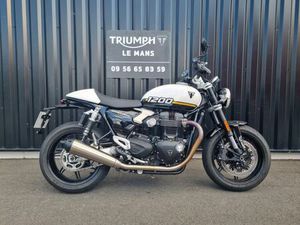 TRIUMPH SPEED TWIN 1200 2025 1200 CM3 | MOTO ROADSTER | 5 300 KM | BLANC | 72230 RUAUDIN