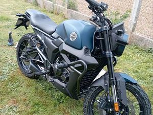 ZONTES 125 CC SCRAMBLER X BLEU MAT