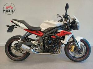 TRIUMPH STREET TRIPLE R ABS QS LEOVINCE SYSTEEM (BJ 2013) — MOTOREN | TRIUMPH — MARKTPLAATS