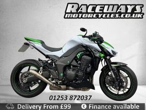 KAWASAKI Z1000 WHITE AND GREEN 2016 16 REG ONLY 12,202 MILES GGF ABS MODEL