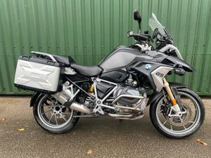 BMW R 1250 GS TE 2019 BLACK AND GREY 18K FBMWSH VARIO LUGGAGE 2 OWNERS