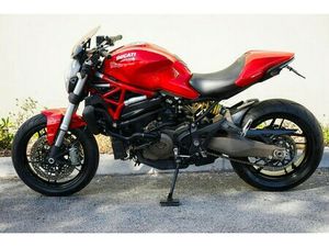2015 DUCATI MONSTER 821 RED