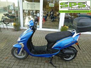 KYMCO VITALITY 4 T 50 CCM 45 KM/H AUCH MOFA BLAU MIT TOPCAS SPS
