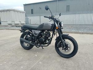 BLUROC LEGEND 125 RETRO 125 CC BRITISH SCRAMBLER RETRO DELIVERY & FINANCE UK/IRE