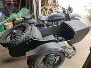 DNEPR MT10 GESPANN URAL 650 CCM BEIWAGEN FAHRBEREIT