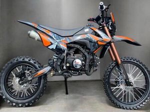 140 CC CROSSBIKE 17/14 PITBIKE KINDER CROSS PIT POCKET BIKE