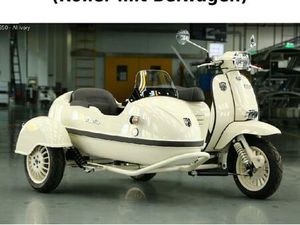 ROYAL ALLOY GP 350 SIDECAR – IVORY | EURO 5+