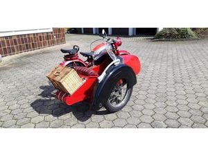 HOREX REGINA 350 CCM ROT BJ 01.07.1952 BEIWAGEN STEIB 507 KM
