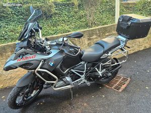 BMW 1250 GS ADEVENTURE TOP CASE ET VALISE ALU GRISE