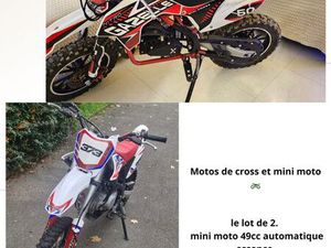 ? LOT MOTO DE CROSS ET MINI MOTO ?