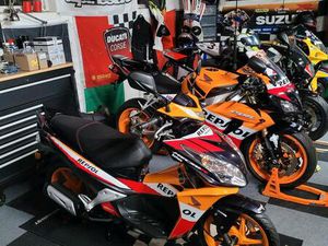 REPSOL HONDA NSC 50 R 45 KM/H ROLLER