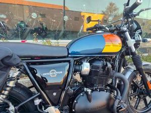 ROYAL ENFIELD INTERCEPTOR 650 BARCELONA BLUE - PLU