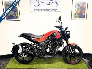 2022 72 BENELLI LEONCINO 125 125 ROADSTER/RETRO LEARNER LEGAL