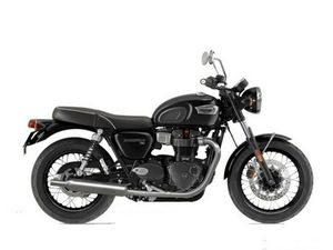 2024 TRIUMPH BONNEVILLE T100 STEALTH EDITION JET BLACK