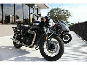 2024 TRIUMPH BONNEVILLE T100 STEALTH EDITION JET BLACK
