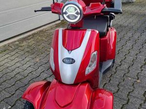 SENIOREN ELEKTROMOBIL 4-RAD E-QUAD 15 V.3, LITHIUM AKKU IN ROT