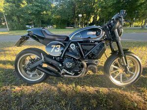 DUCATI SCRAMBLER CAFE RACER 800, SCHWARZ