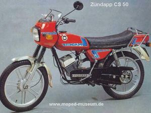 ZÜNDAPP CS 50 GTS 50 5-SPEED