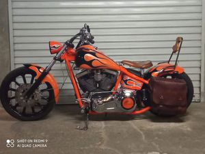 HARLEY-DAVIDSON CUSTOM RED HORSE / STREET STALLION HARDTAIL/ →