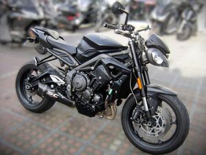 TRIUMPH STREET TRIPLE 765 R 2022 765 CM3 | MOTO ROADSTER | 8 051 KM | NOIR | 94460 VALENTON