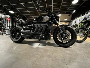 TRIUMPH ROCKET 3 GT TRIPLE BLACK 2021 2458 CM3 | MOTO ROADSTER | 11 093 KM | NOIR | 56600 LANESTER
