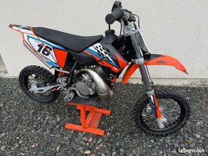 KTM 50 SX – 2008 – MOTEUR REFAIT – TRÈS BON ÉTAT – PRÊTE À ROULER
