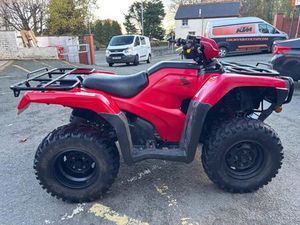 2018 HONDA TRX500FM2, JUST SERVICED, AGRI-REGISTERED, NEW TYRES, QUAD, ATV