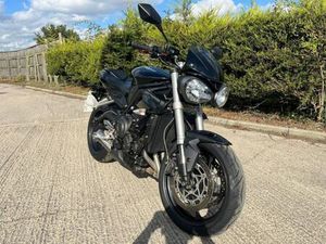 2017 17 TRIUMPH STREET TRIPLE S 765 NAKED BLACK 765S HISTORY HPI CLEAR