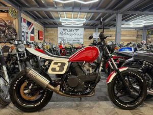 1987 DUCATI 650 PANTHA, FLAT TRACKER, BOBBER, OUTSTANDING BUILD, PX WELCOME