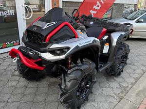 CAN-AM OUTLANDER 1000R XMR MY25 INT, HYPER SILVER/ LEGION RED