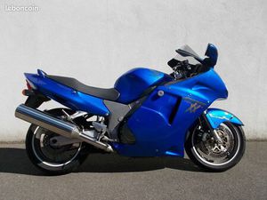 HONDA 1100 XX 164 CV 04/2000 BLEU AZUR1ÈRE MAIN 26 000 KMS FLAMBANTE TOUTE D'ORIGINE