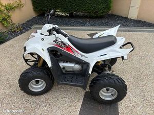 QUAD ENFANT KYMCO MAXXER 50 S 2 TEMPS , TRÈS BON ÉTAT , PRIX NEUF 1800E