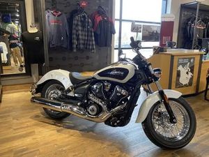 2025 INDIAN SCOUT CLASSIC LIMITED +TECH GHOST WHITE METALLIC