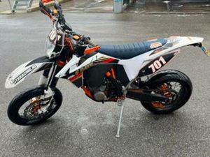 KTM EXC-F 250/280 SIXDAYS SUPERMOTO OP A1 KENTEKEN — MOTOREN | KTM — MARKTPLAATS