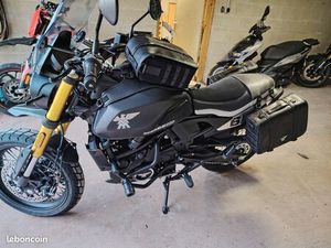 MOTO MORINI SEIEMMEZZO 650 SCR SCRAMBLER NOIR