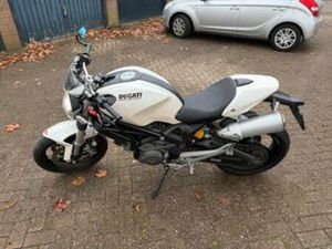 DUCATI MONSTER 696 WIT - NAKED BIKE / TOURER — MOTOREN | DUCATI — MARKTPLAATS