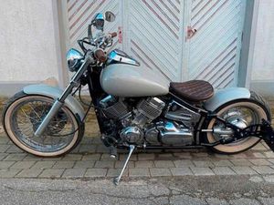 YAMAHA XVS 650 BOBBER CHOPPER FALCON AUSPUFF MEGA SOUND