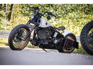 HARLEY SPRINGER BOBBER SOFTAIL UMBAU CUSTOM BIG SPOKE